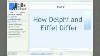 Where Eiffel Fits: Part 4 - Delphi