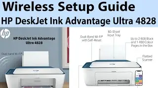 Wireless Setup Guide HP DeskJet Ink Advantage Ultra 4828 Printer