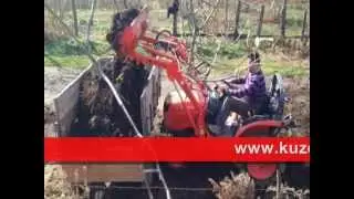 KUZEYTEK KT FL001 ÖN YÜKLEYİCİ gübre yükleme yol tesviye istanbul düzce