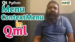 Menu in Qml | Python Qt | minhinc.42web.io | Pyside6