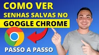 Como Ver SENHAS SALVAS no GOOGLE CHROME