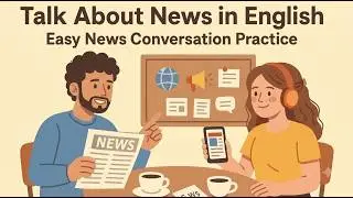 How to Talk About News in English   Easy Conversation Practice for Beginners   Intermediate