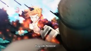 呪術廻戦 #17! 禪院 真希 vs 三輪 霞, 釘崎 野薔薇 vs 西宮桃 -Mai vs Kasumi Miwa, Nobara vs Momo Nishimiya Jujutsu Kaisen
