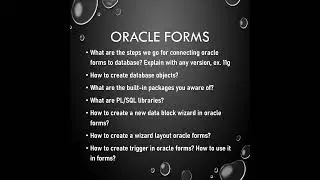 CitiBank Oracle Forms and Reports Interview Questions for 3 to 10 years experienced 