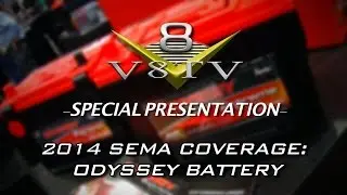 Inside Odyssey Batteries: SEMA 2014 V8TV Video Coverage