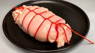 ВЕСЬ СЕКРЕТ В НАЧИНКЕ! Это Невероятно ВКУСНАЯ куриная грудка!