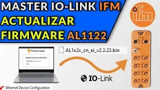 🔵✅UPDATE FIRMWARE MASTER IO-LINK IFM **AL1122**