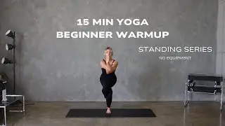 15 MIN FULL BODY YOGA WARMUP | BEGINNER FRIENDLY