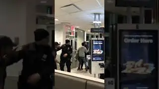 Brooklyn Fight at the Restaurant