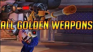 Widowmaker All Golden Weapons (Casual, Epic, Legendary, Overwatch League, Special Events)
