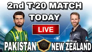 PAKISTAN vs NEW ZEALAND 2nd T20 MATCH LIVE | PAK vs NZ LIVE