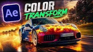 How to Create Viral Car Color Change Effects in After Effects