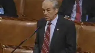 Ron Paul speech on House floor 1/22/09