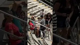 fresh breeze 😂 Tom mime SeaWorld #seaworldmime #seaworld #funny #comedy #funnyvideo #funnyshorts