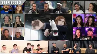 [Full Episode] Jujutsu Kaisen Season 1 Episode 3 Reaction Mashup | 呪術廻戦