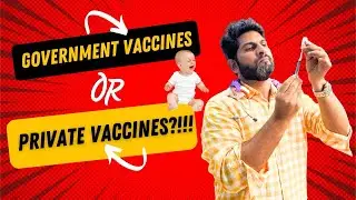 Govt vaccine Vs Private Vaccine !!💉👶 #government #vaccination #NIP #iap #painless #vaccine