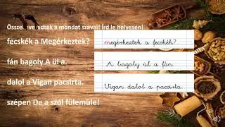 Írás 2. osztály- nagy N, M, Ny betűk írása