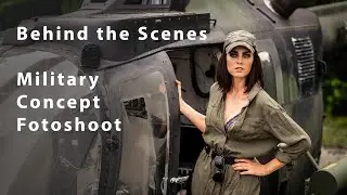 Behind the Scenes Military Concept Fotoshoot