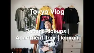 Tokyo Vlog | Recent Pickups #3 (Kangol and Summer Shirts) | Tokyo Apartment Tour | Ichiran Ramen