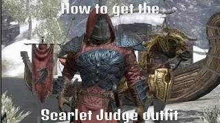 Eso Morrowind - How to get the Scarlet Judge outfit.