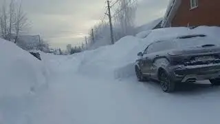 Воскресное зимнее утро.