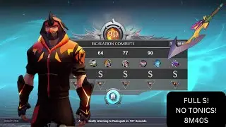 AGARUS WAR PIKE TEMPEST SOLO DAUNTLESS SHOCK HEROIC ESCALATION 51-90 FULL S NO TONICS! 8m40s