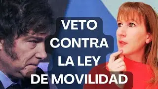 Veto Presidencial contra la Ley de Movilidad