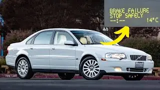 “Brake Failure, Stop Safely” warning in Volvo cars