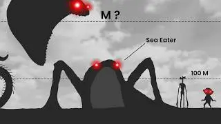 How Big is SEA EATER?? SCP vs Trevor Henderson Size Comparison