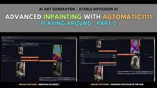 Playing around with inpainting in Automatic1111 - Part 2
