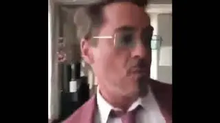Robert Downey Jr. bailando Vistima 10 Minutos