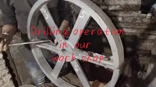 Drilling Operation in our workshop||New Video|| Sk Engineering Works