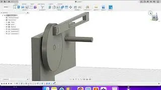 Short on animating a crank and slider in Fusion