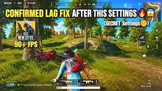NEW STATE MOBILE Permanent Lag Fix ! 🤯 | 90 FPS Secret Setting ✅ | PUBG new state 2026