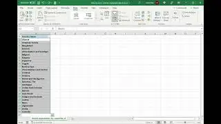 How to sort a column alphabetically in Excel