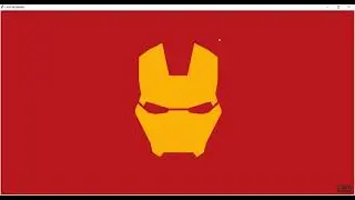 Iron Man turtle in python