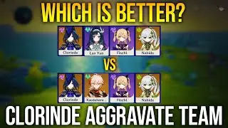 Kazuha vs Lanyan | Who is better for Clorinde Aggravate? | Genshin Impact