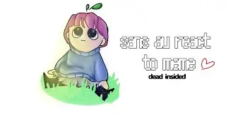 sans au react to meme•[rus/eng]•