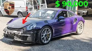I BOUGHT THE CHEAPEST WRECKED GT3RS !!!