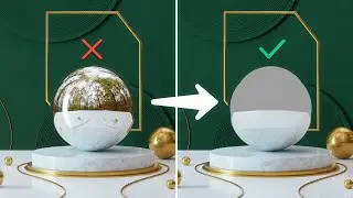 Как убрать нежелательные отражения/блики/тени в BLENDER 3D | REMOVE REFLECTIONS