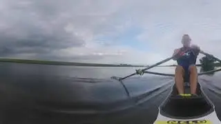 360° view. Skiffen in Bokito, 5 Juli 2021