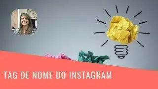 Tag de Nome   Instagram