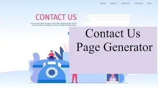 how to make a free contact us generator at home - Professional & SEO friendly