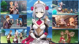 Hangout with Noelle | Chivalric Training [Genshin Impact]