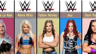 Female Wrestlers Currently Working in WWE 2023 || Part 1