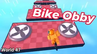 Obby But You're on a Bike (World 47) [Roblox]