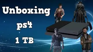 Unboxing rapido Ps4 da 1 TB + 4 giochi