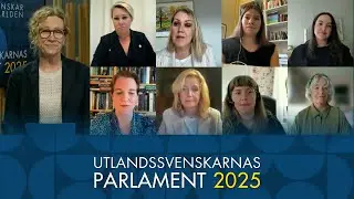 Utlandssvenskarnas parlament 2025: Politikerpanelen trycktestas
