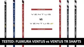 Do premium after-market driver shafts tighten dispersion? Fujikura Ventus vs  Ventus TR