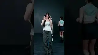 【挿入歌解禁】 BABYMONSTER「Stuck In The Middle (Remix)」BABYMONSTER オリジナルの #キミオオカミダンス 🐺🩵  #オオカミくん#shorts